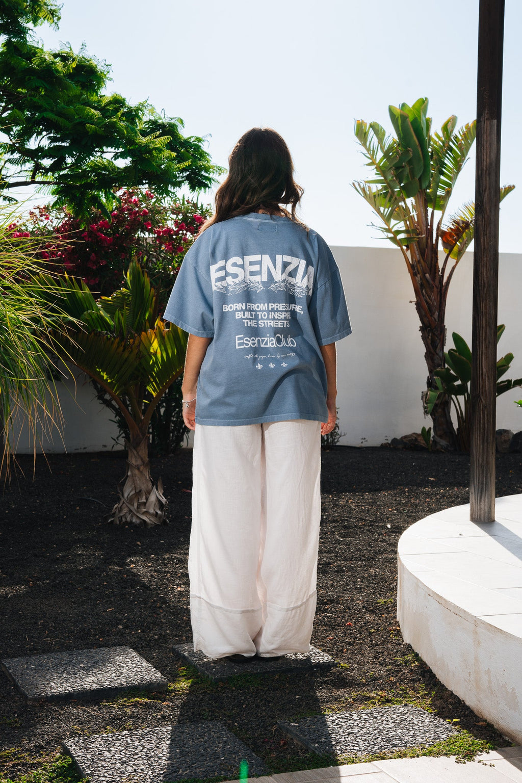 BLUE TEGUISE TEE
