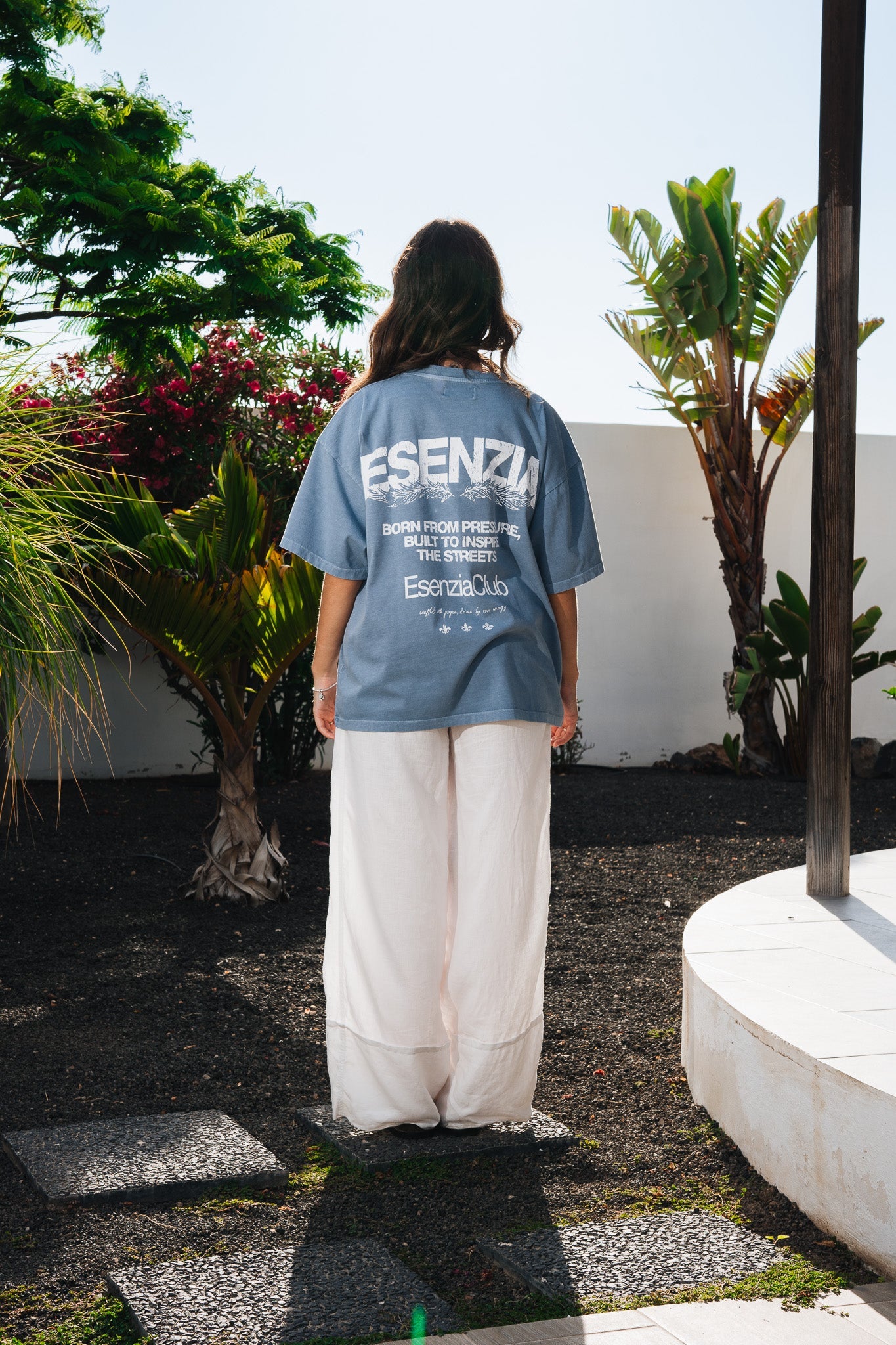BLUE TEGUISE TEE