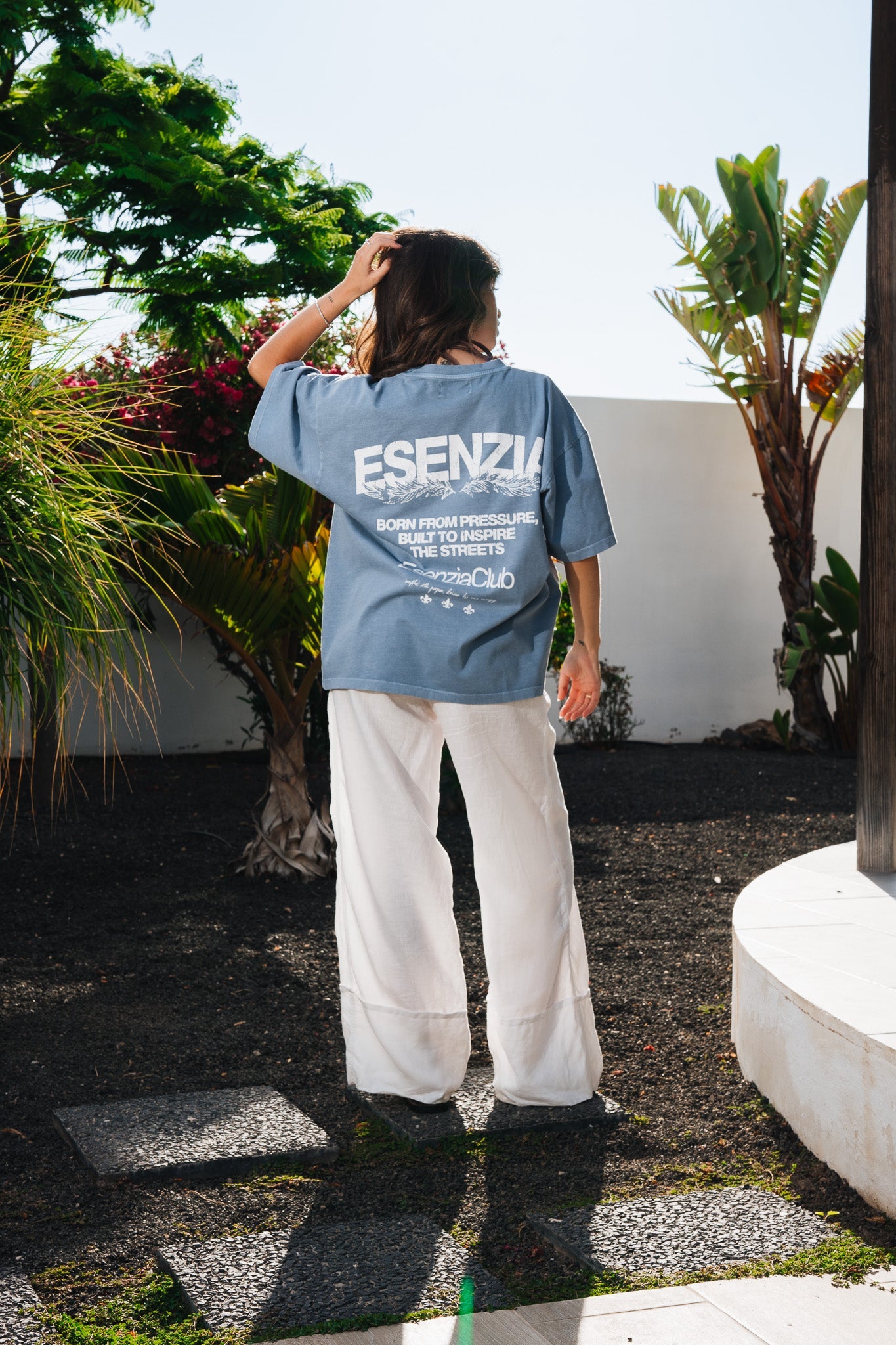 BLUE TEGUISE TEE