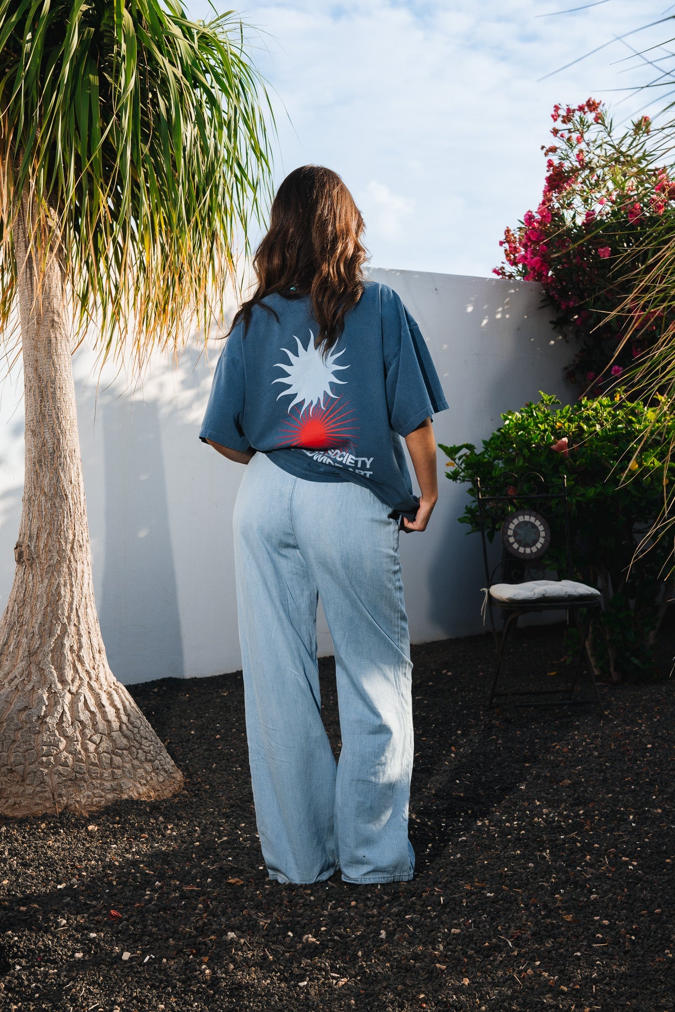 BLUE SUNSET TEE