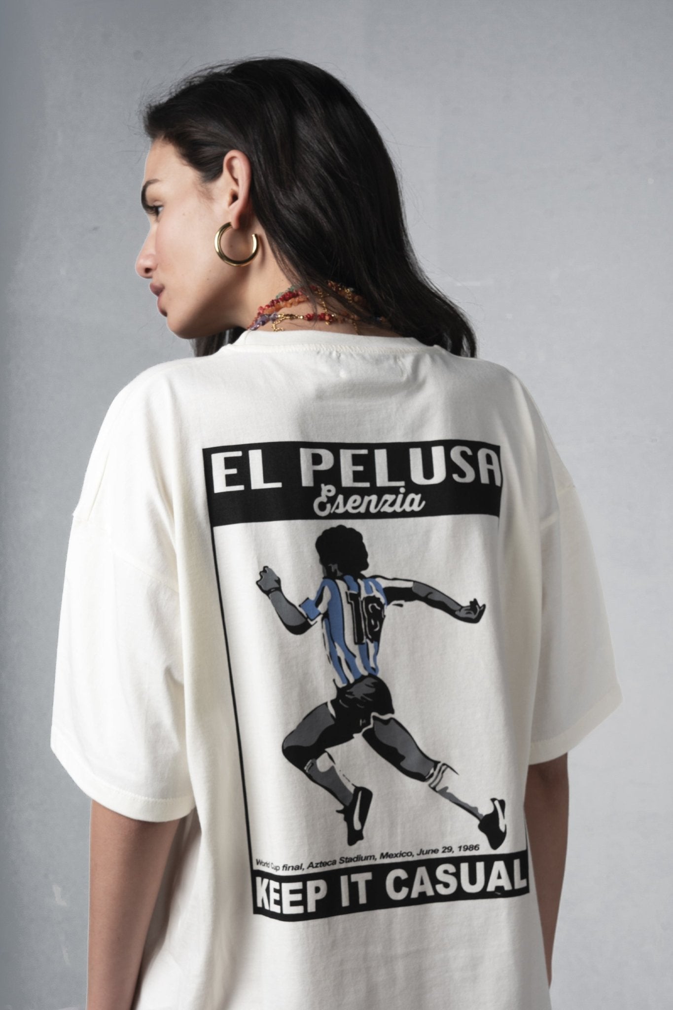 WHITE D10S TEE