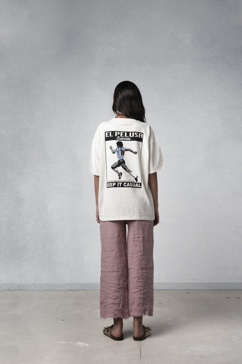 WHITE D10S TEE